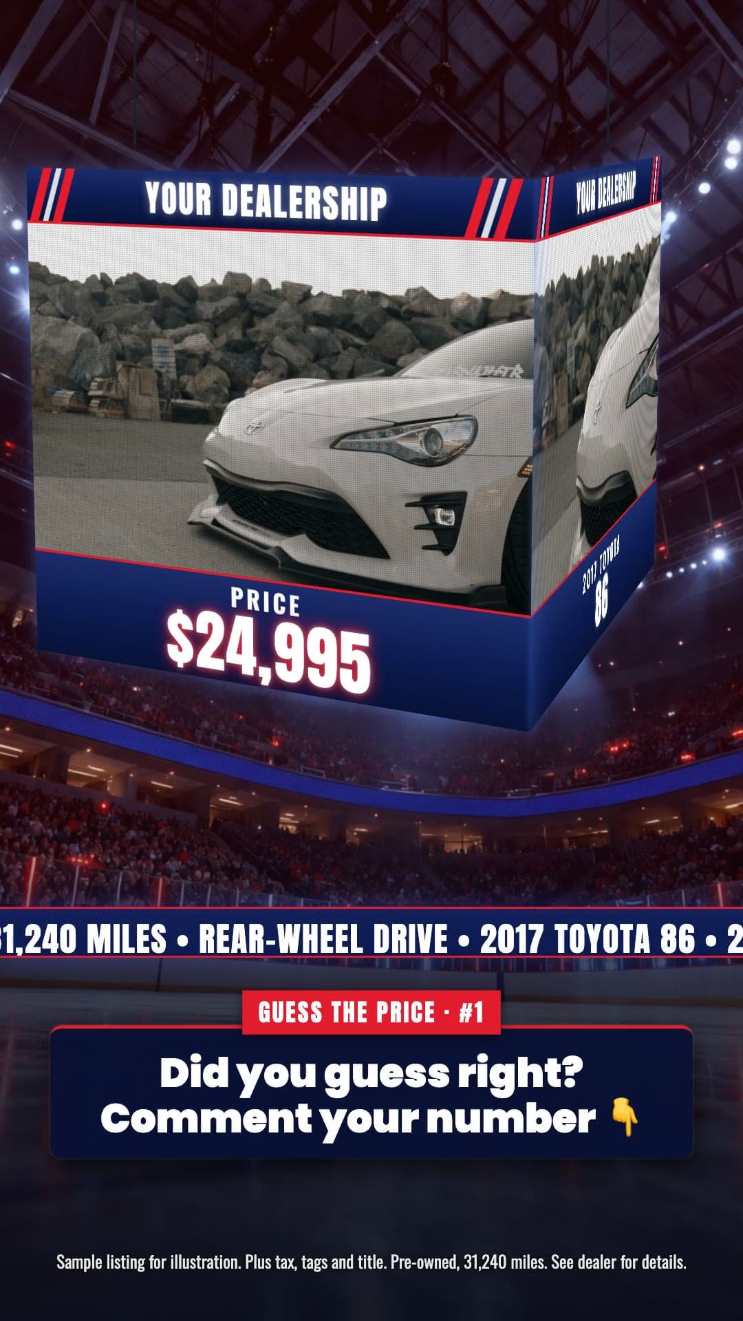 Dealer Jumbotron