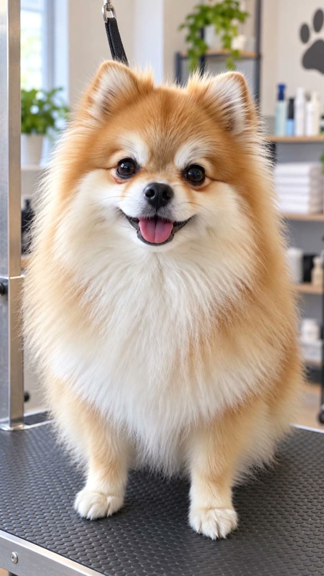 Matted → Fluffy